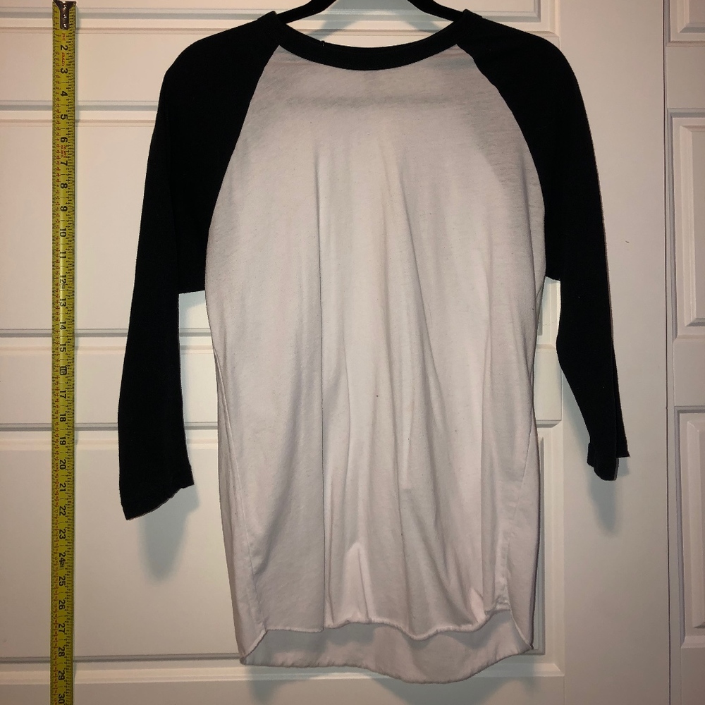 Blue and White Baseball Long Sleeve